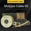 VKheroKV Mukjipa-Cable-02 5N OFC((99.999% Oxygen Free Copper Wire) HiFi Audio Speaker Wire 2 Conductors, 10 AWG, 12 AWG, 14 AWG, Mukjipa-Cable-02. (8M(26Ft), 12 AWG) view 3
