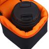 GOWENIC Camera Lens Case,Camera Lens Bag Pouch,Padded Thick Camera Lens Bag Shockproof Protective Pouch Case,Camera Lens Protector for DSLR Camera Lens view 3