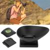 Camera Viewfinder Eyecup,22mm Rubber Viewfinder Eyecup with Top Cold Shoe Cover Spirit Level,for 5D2, 5D, 6D, 40D, 50D, 60D, 60Da, 70D view 2
