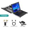 ADD 1 KVM Module for daisychain with 15 Servers(17" LCD KVM +1 daisychain KVM 8 Port) view 4