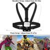 ASOCEA Action Camera Chest Mount Harness with J Hook Compatible and Action Camera Head Mount Strap,Adjustable Headband Compatible with Gopro Hero 11 10 9 8 7/AKASO EK7000/Brave 4/V50 view 3