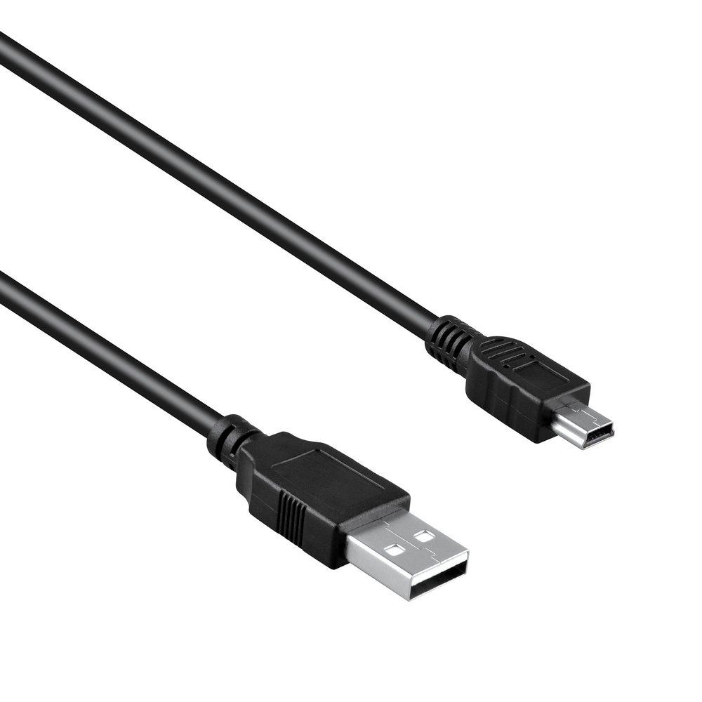 J-ZMQER 5ft USB Cable Laptop PC Data Sync Cord Lead Compatible with Initial GM-510 GM510 GPS Navigation System Bundle