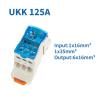 1Pcs UKK125A Junction Box 1 in 6 Out Universal Wire Electrical Connector Din Rail Terminal Block Power Distribution Box UKK 125A view 2