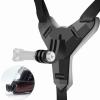 MBAFIT Helmet Chin Holder Bracket Motorcycle Chin Strap Mount for GoPro Hero 11 10 9 8,DJI OSMO Action, SJCAM,YI and Other Action Cam (Black) view 1