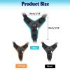MBAFIT Helmet Chin Holder Bracket Motorcycle Chin Strap Mount for GoPro Hero 11 10 9 8,DJI OSMO Action, SJCAM,YI and Other Action Cam (Black) view 4