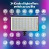 ENEGON RGB Video Light, Built-in 4000mAh Rechargeable Battery LED Camera Light Full Color 24 Common Light Effects, CRI95 2500-9000K LED Video Light Panel with Power Bank Function. view 3