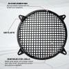 Tongze 12" Speaker Grill Cover: Car Audio Speaker Grill Cover, Subwoofer Metal Mesh-Waffle Grill Cover Protector with Rubber Frame(Pack of 2) view 4