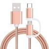 Power Cord Replacement for Amazon Kindle Charger, Old & New Kindle, Paperwhite 10th Generation, Samsung Galaxy Tab A7 S6 Lite A8 Tablet USB Fast Charging Cords 2 in 1 Cables view 3