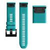 AEHON 22 26mm Quickfit Silicone Watch Straps For Garmin Fenix 7 7X 7s Easyfit Wrist Band Wristbands (Color : Blue Green, Size : 22mm Fenix 7) view 1
