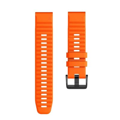 AEHON 22MM QuickFit Watchband Strap for Garmin Fenix 7 6 6Pro Fenix 5 5Plus Easyfit Silicone Wrist Strap (Color : Orange, Size : 22mm Fenix 6 6Pro)