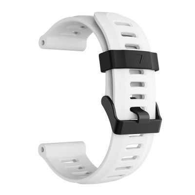 AEHON Fashion Replacement Silicone Watchbands Strap For Garmin Fenix 5X / Fenix 3 Watch With Tools Accessories (Color : White, Size : Fenix 3)
