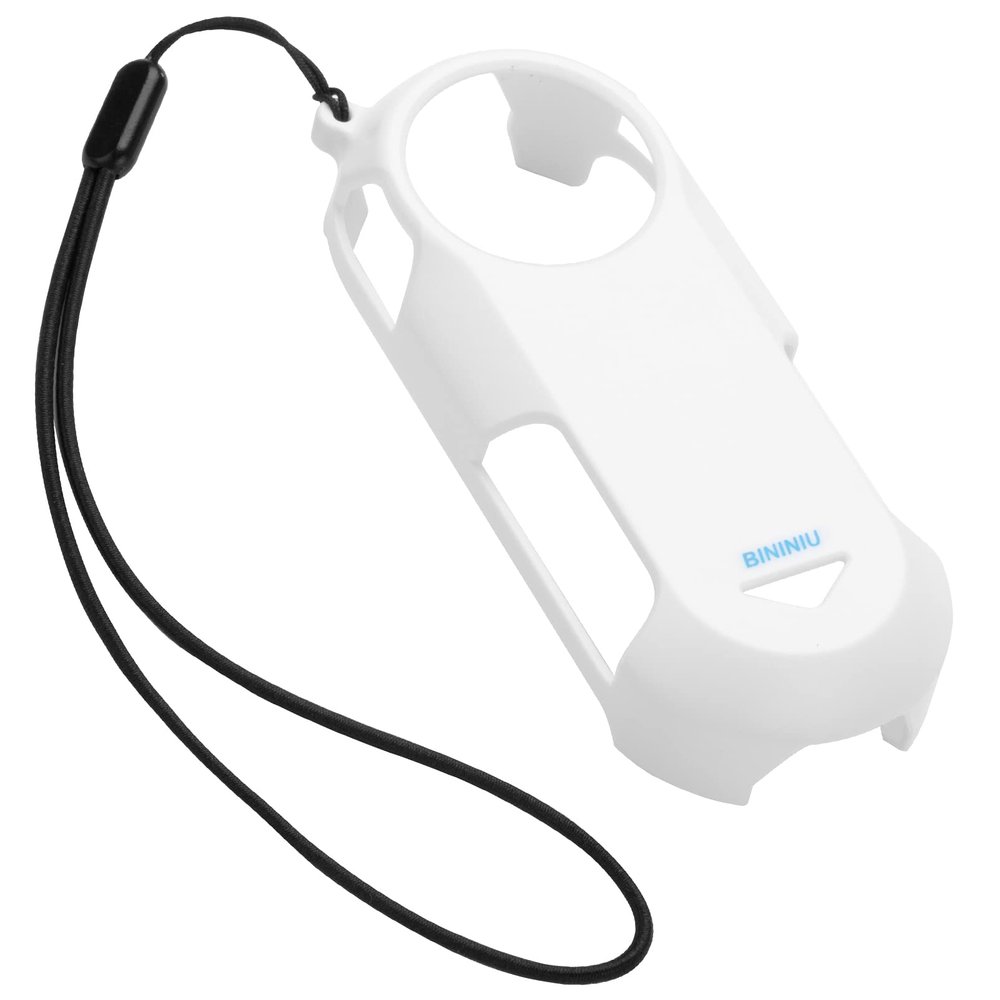 Anti-Lost Case with Protective Cover for Garmin Varia Radar, Lightest at 0.27oz, No Signal Effect, White and Secure