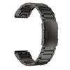 EPANO 26 22mm QuickFit Watch Band For Garmin EPIX/Fenix 7X 7 Solar 6X Pro 5 5X Plus/Descent Mk2i Titanium Metal Steel Straps Watchbands (Color : A, Size : 26mm Descent Mk1 MK2) view 2