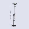 DYPASA Projector Mount Metal Projector Bracket Camera Universal PTZ Lifting Support Bracket Desktop Floor Telescopic Fixed Projector Base Universal Ceiling Mount with Tray view 2