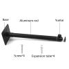 DYPASA Projector Mount Universal Projector Hanger Bracket Office Household Hanger Fixed Lifter Hoisting Wall-Mounted Projector Bracket, Black Ceiling Mount with Tray view 2