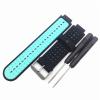 AXTI Soft Silicone Watch Strap Replacement Wrist Watch Band For Garmin Forerunner 220/230/235/620/630 Watchband With Tools (Color : Black red) view 4