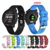 AXTI 20mm Silicone Watchband Strap For Garmin Forerunner 245 245M 645 Vivoactive 3 Vivomove HR Smart Bracelet Wristband Strap (Color : Orange) view 2