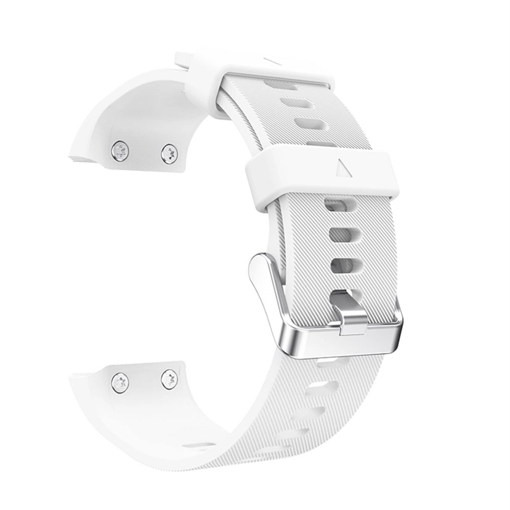 AXTI Replacement Silicone Watchband Sports Watch Wrist Strap For Garmin Forerunner 35 Smart Watch (Color : White)