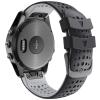 AXTI 26 22MM Quick Release Watchband Strap for Garmin Fenix 7 7X 6 6X Fenix 5 5X 3 3 HR 935 Watch Silicone Easyfit Wrist Band Strap (Color : Green Black, Size : Fenix 7) view 4