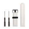 AXTI Replacement Soft Silicone Watchbands Strap for Garmin Fenix 3 / Fenix 3 HR GPS Watch With Tools Watch Accessories (Color : White) view 1