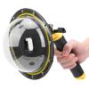 Professional Dome Port Case Housing Shoot Underwater Diving with FishEye Effect for 9 Action Camera view 4