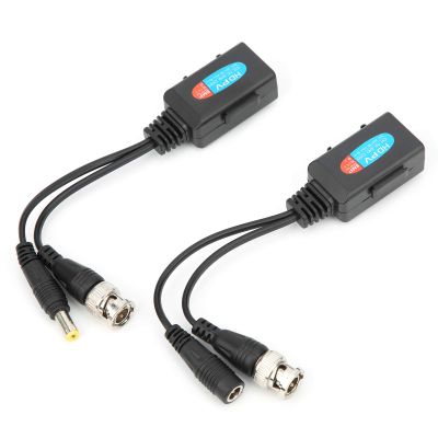 Video Balun Connectors, 8MP HD Video Balun, RJ45 Connector, HD568B Wiring, for Analog GeneralDefinition Cameras