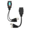 Video Balun Connectors, 8MP HD Video Balun, RJ45 Connector, HD568B Wiring, for Analog GeneralDefinition Cameras view 3