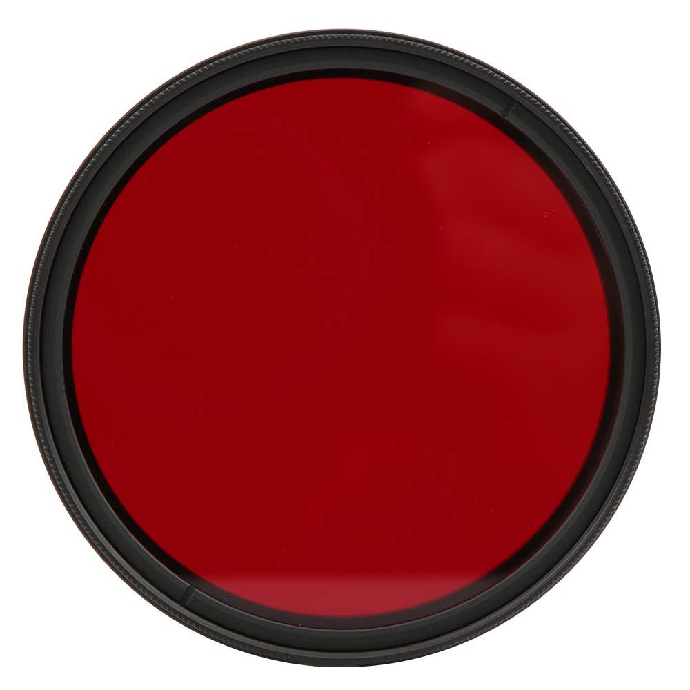 Adjustable IR Filter Practical Integrated 530nm to 750nm Adjustment Wavelength for IR Photography Creation (72mm)