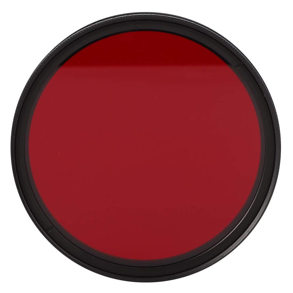 Adjustable 530nm to 750nm 6 Level Wavelength IR Lens Filter Integrated Practical for IR Photography Creation (67mm)
