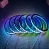 6PCS 15" Car LED Speaker Ring Lights Decorative Light Kit Dream Color Chasing Flow Series + RGB Spacer Ring Light Coaxial Speaker Lights Bluetooth App & Remote Controlled (6PC-CHASE-15'') view 1