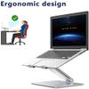 QIYUDS Adjustable Laptop Stand, Ergonomic Riser Notebook Computer Holder Stand Compatible for 11-15.6inch Laptops view 4
