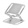 QIYUDS Laptop Stand,Ergonomic Aluminum Laptop Computer Stand, Folding Laptop Stand,Adjustment Multi-Purpose Heat Dissipation Rack,Fits Up to 17 in Laptop (Color : Black) view 2
