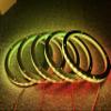 5PCS 15" Car LED Speaker Ring Lights Decorative Light Kit Dream Color Chasing Flow Series + RGB Spacer Ring Light Coaxial Speaker Lights Bluetooth App & Remote Controlled (5PC-CHASE-15'') view 4