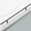 RANARA Vintage Ceramic Drawer Knobs,Cabinet Wardrobe Bow Pull Handles,Pack of 6, Home Furniture Wardrobe Handle, Gray Cupboard Pulls Aluminum Alloy Kitchen Hardware (Size : Hole Distance 192 mm) view 2