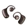 nwm MBE001 Wireless On-Ear Speakers (Open Ear Earphones) Prevent Sound Leakage with PSZ Technology (Bone Conduction Alternative) Including Microphone Dark Brown Designed by NTT Sonority in Japan view 1