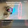 nwm MBE001 Wireless On-Ear Speakers (Open Ear Earphones) Prevent Sound Leakage with PSZ Technology (Bone Conduction Alternative) Including Microphone Dark Brown Designed by NTT Sonority in Japan view 2