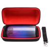 LTGEM Case Compatible with JBL Pulse 5 Waterproof Portable Speaker with Shoulder Strap, Red view 1