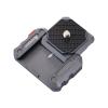 ANNSM Mini Quick Release Plate QR300 for Tripod Setup Kit with Security Lock for DSLR Camera Sony/Nikon/Mobile Phone and Tripod/Slider/Dolly/Stabilizer/Monopod view 2