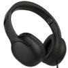 LORELEI E5 Wired Headphones for Kids Foldable & 3.5mm Jack Tangle Free Nylon Wire Stereo On Ear Headsets for Kids/Children/School/Tablet/Ipad/Kiddle/Plane (Space Black) view 1