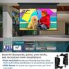 Elite Screens Yard Master Manual Tension, 115-INCH Diag. 16:9 Outdoor Manual Tab-Tensioned Projector Screen, OMS115WHMT view 2