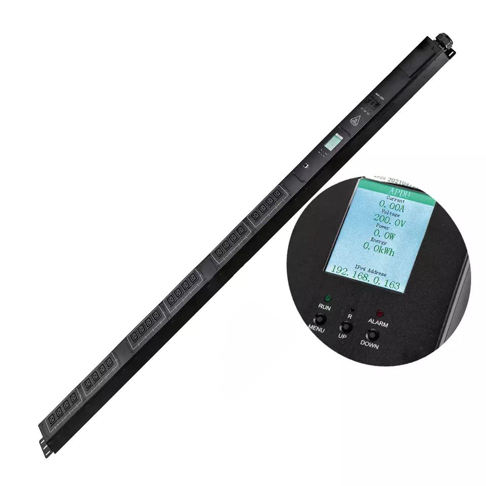 APDU Three Phase 125A 90kw 415V IEC C19 Remote Controlled Smart PDU Distribution