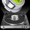 LP Weight Disc Stabilizer, 50Hz Turntable Level, HiFi 3 in 1 Strobe Speed Scale Record Puck 45RPM Vinyl Clamp with Bubble Level for Phonograph Players view 2
