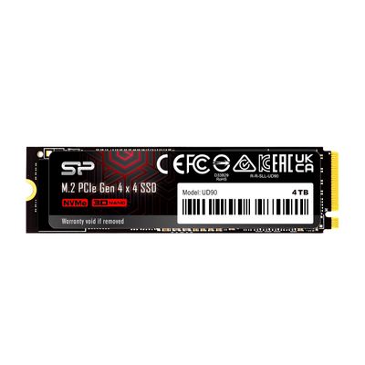 SP Silicon Power Silicon Power SSD 4TB [Ultra High Speed Gaming SSD] Read 5,000MB/s Write 4,800MB/s 3D NAND M.2 2280 PCIe4.0x4 NVMe1.4 SP04KGBP44UD9005