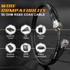RG8X Coaxial Cable 30FT  50 Ohm Low-Loss Coax with PL259 Connectors  Pure Copper Core, Dual Shielding, Waterproof PVC Jacket  for CB & HAM Radio, SWR Meter, Antenna Analyzer, RF Applications view 3