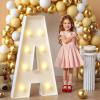 imprsv Marquee Letters, 3FT Light Up Letters A with Light for Party Decor view 1