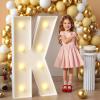 imprsv Marquee Letters, 3FT Light Up Letters K with Light for Party Decor view 1