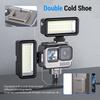 Aluminum Waterproof Case for GoPro Hero 12/11/10/9 Black, Protective 131FTUnderwater Dive Housing Shell with 2 Cold Shoe for GoPro Hero12/11/10/9 Black Action Camera view 4