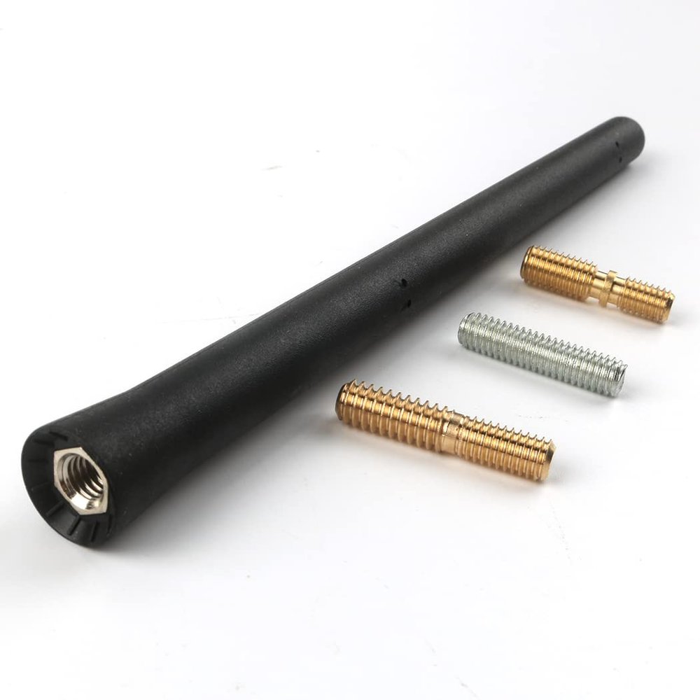 6 3/4" Antenna Mast - Fits Chevrolet Silverado 1500 2006-2023 with Different Size Stud Bolts