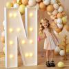 imprsv Marquee Letters, 4FT Light Up Letters N with Light for Party Decor view 1