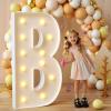 imprsv Marquee Letters, 4FT Light Up Letters B with Light for Party Decor view 1